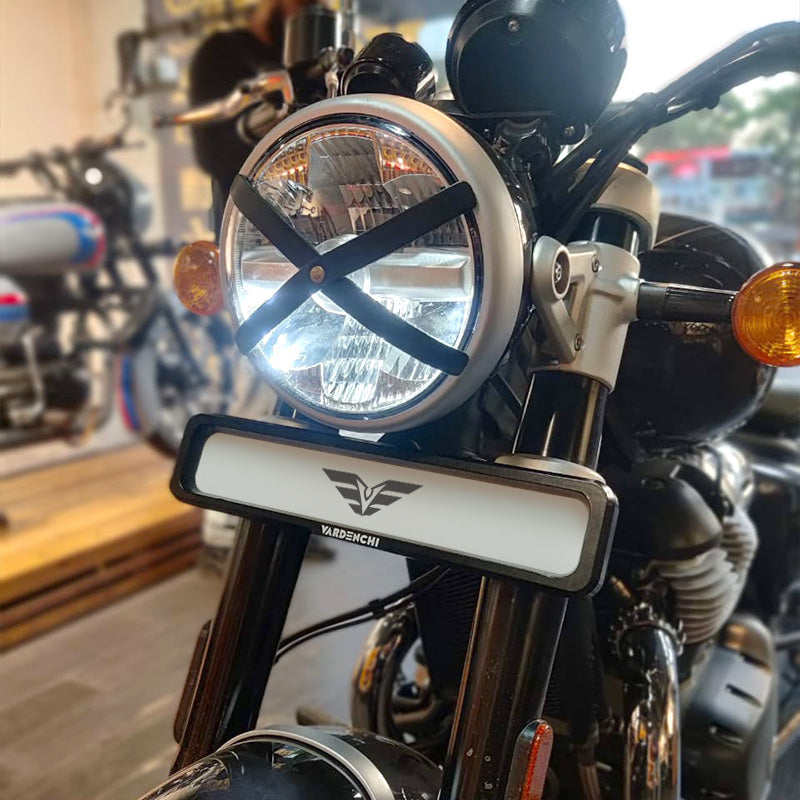 Vardenchi Magnum Front Number Plate Casing Lite (Universal Part) - Riders Junction
