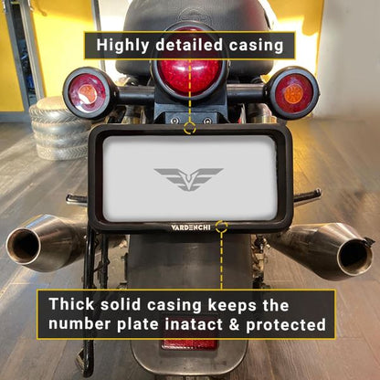 Vardenchi Magnum Rear Number Plate Casing Lite C1 (Universal Part)