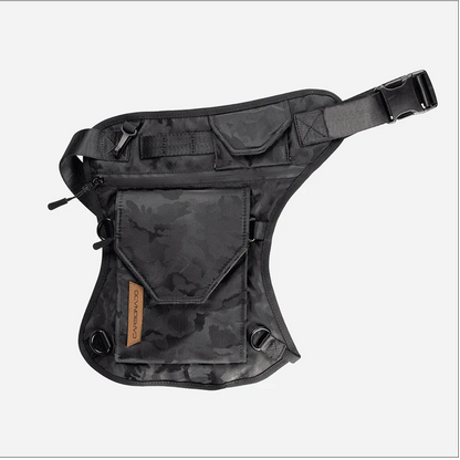 Vector Drop Leg Pouch / Cross Body Sling Bag - Black Camo