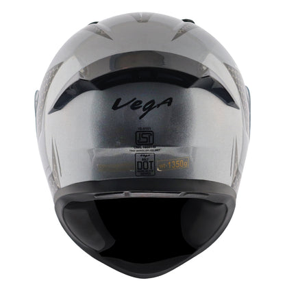 Vega Bolt Hyper Anthracite Black Helmet - Riders Junction