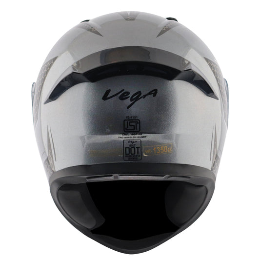 Vega Bolt Hyper Anthracite Black Helmet - Riders Junction