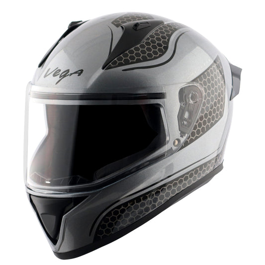 Vega Bolt Hyper Anthracite Black Helmet - Riders Junction