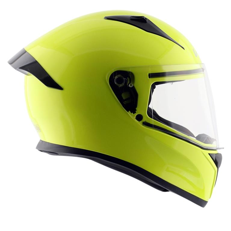 Vega Bolt Neon Yellow Helmet - Riders Junction