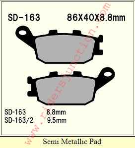 Vesrah SD-163 Ceramic Brake Pad