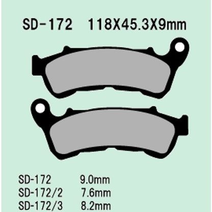 Vesrah SD-172 Ceramic Brake Pad