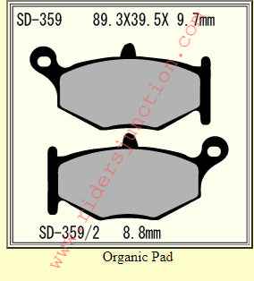 Vesrah SD-359 Ceramic Brake Pad