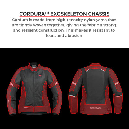 ViaTerra - Ellis Women's Street Mesh Riding Jacket