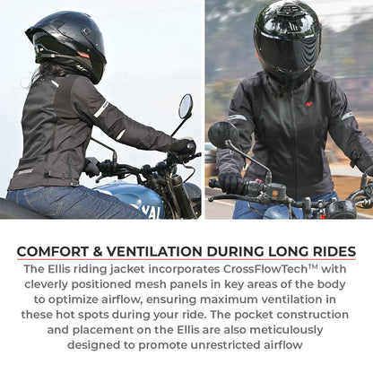 ViaTerra - Ellis Women's Street Mesh Riding Jacket