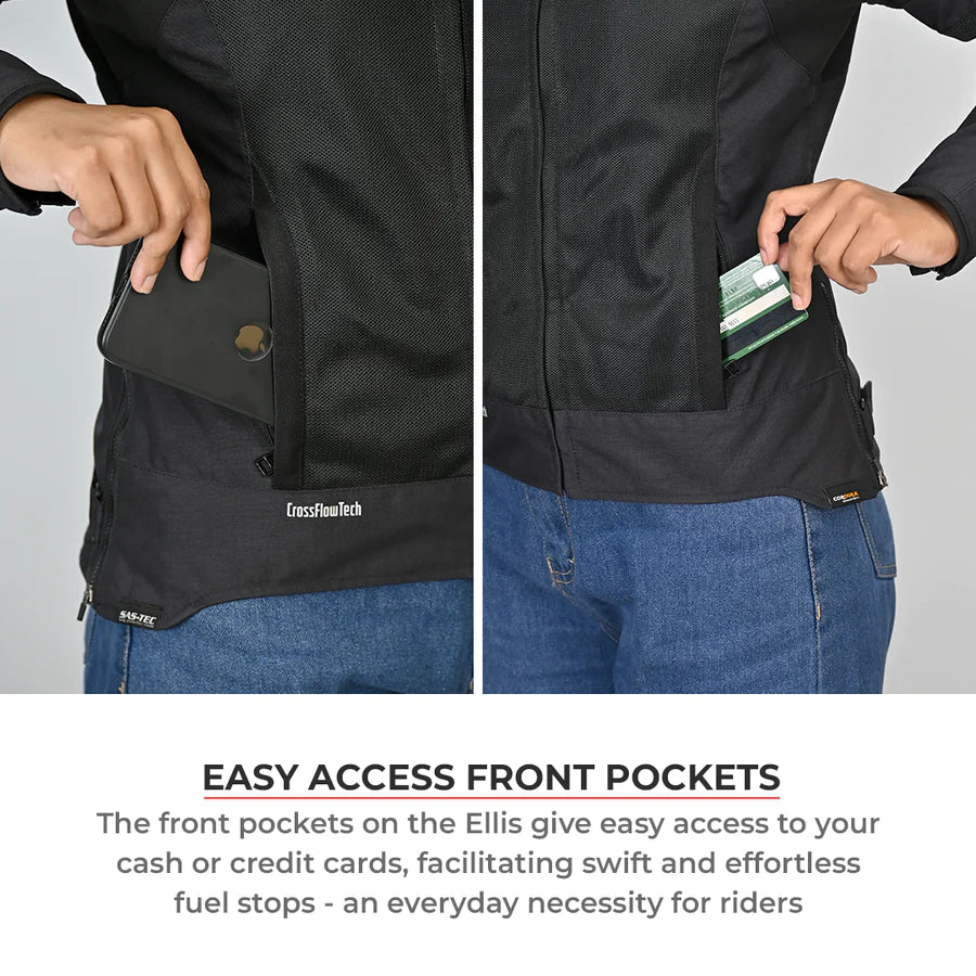 ViaTerra - Ellis Women's Street Mesh Riding Jacket