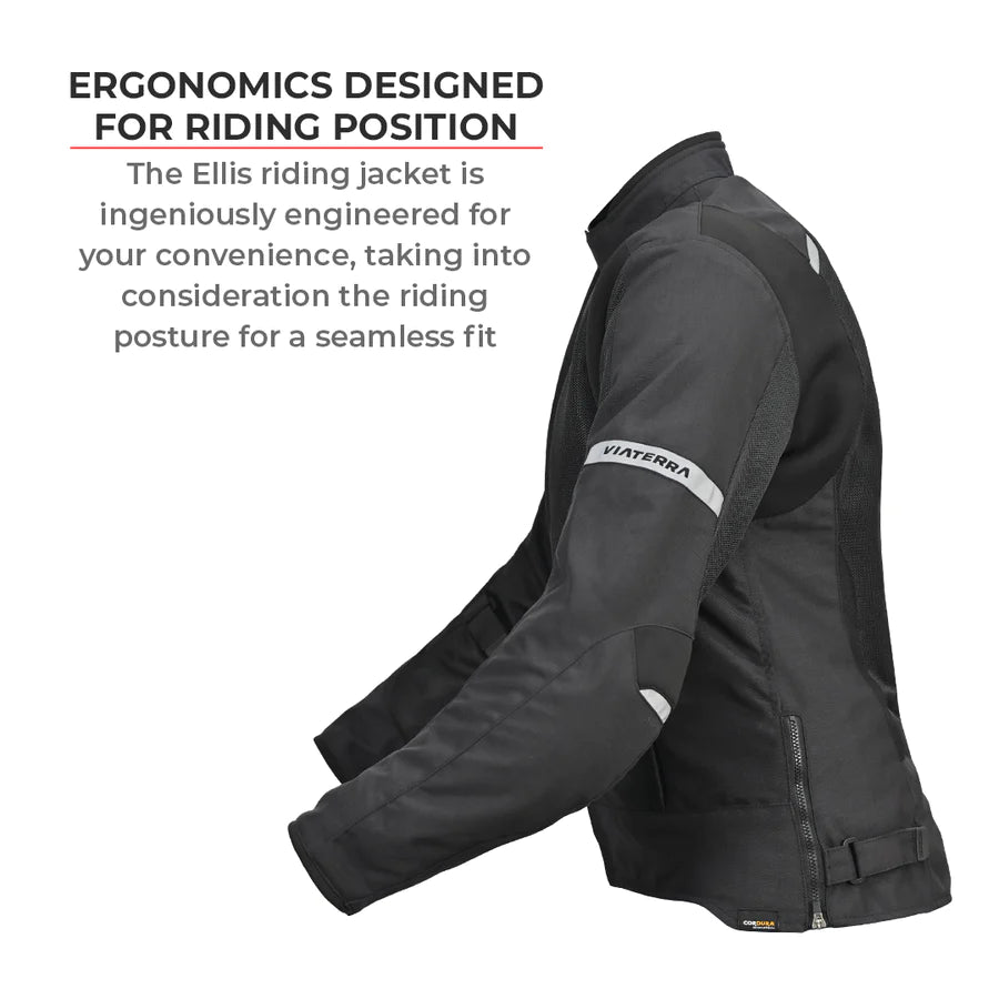 ViaTerra - Ellis Women's Street Mesh Riding Jacket