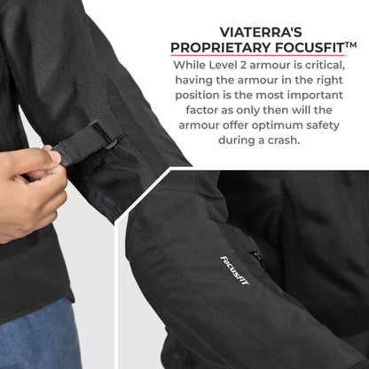 ViaTerra - Ellis Women's Street Mesh Riding Jacket