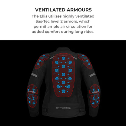 ViaTerra - Ellis Women's Street Mesh Riding Jacket