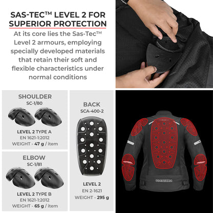 ViaTerra - Ellis Women's Street Mesh Riding Jacket