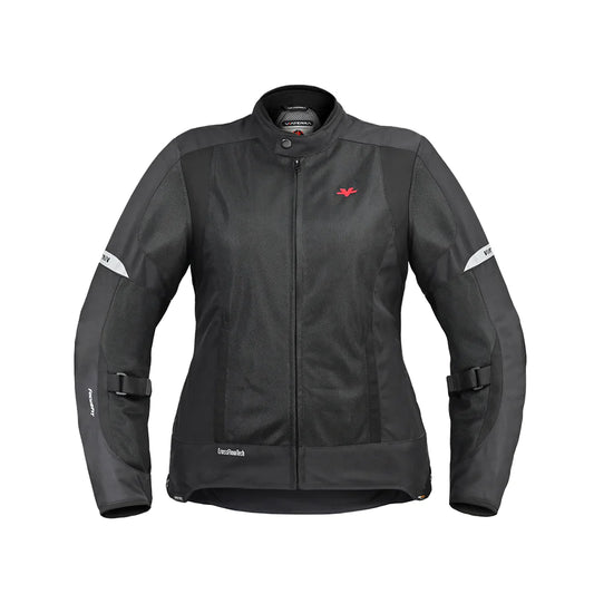 ViaTerra - Ellis Women's Street Mesh Riding Jacket - Black