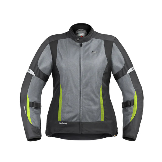 ViaTerra - Ellis Women's Street Mesh Riding Jacket - Fluro Green