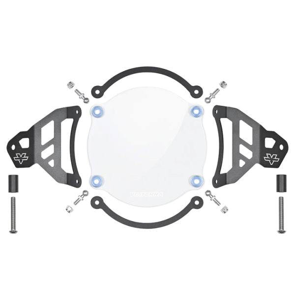 ViaTerra Headlight Guard for Hero XPulse - Clear Shield