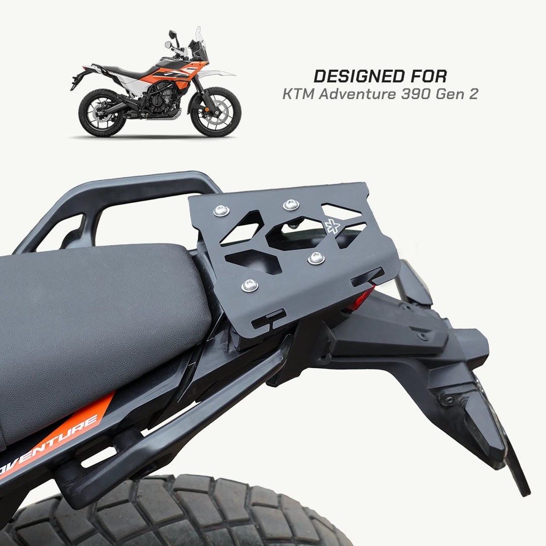 ViaTerra Quick Mount Rear Rack For KTM Adventure 390/250 Gen 2