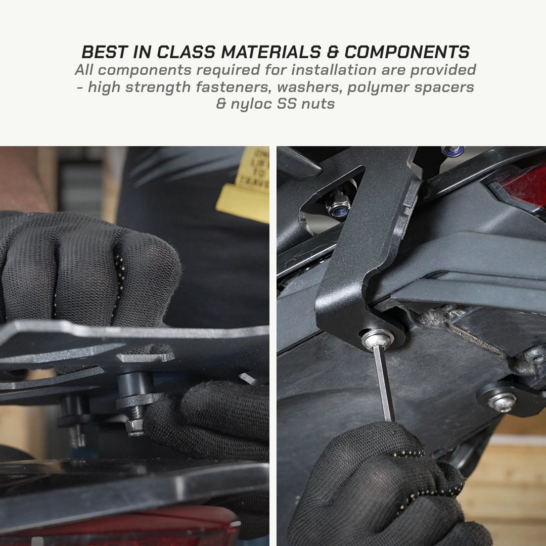 ViaTerra Quick Mount Rear Rack For KTM Adventure 390/250 Gen 2