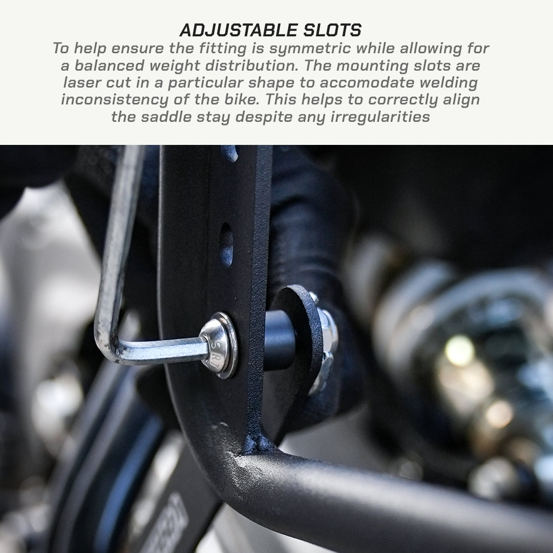 ViaTerra SADDLEBAG RACK For Royal Enfield Guerrilla 450