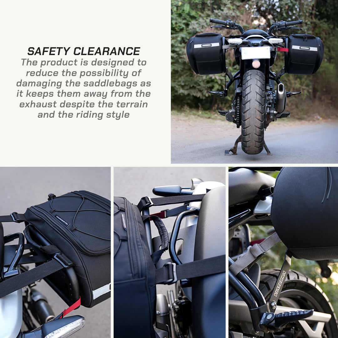 ViaTerra SADDLEBAG RACK For Royal Enfield Guerrilla 450