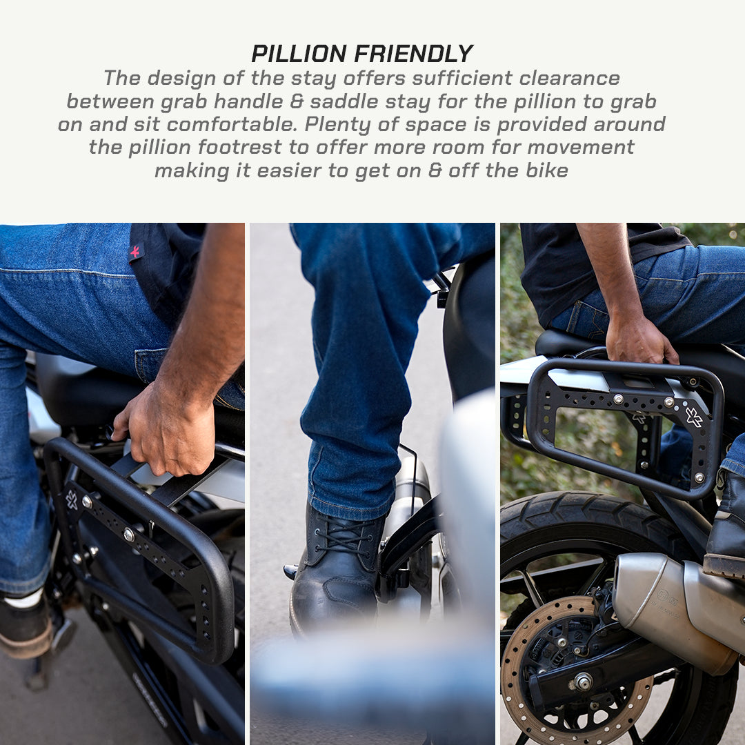 ViaTerra SADDLEBAG RACK For Royal Enfield Guerrilla 450