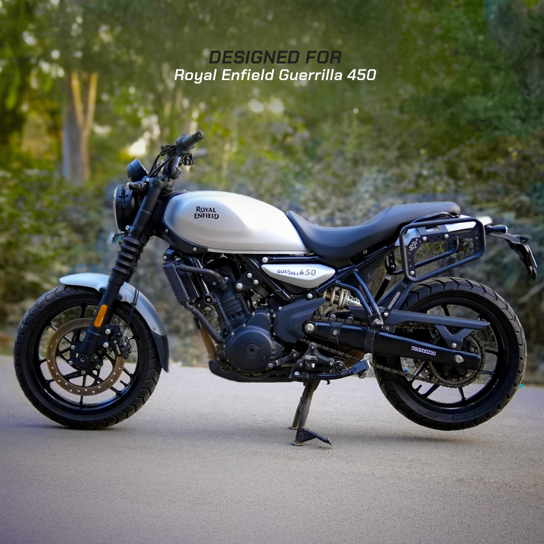 ViaTerra SADDLEBAG RACK For Royal Enfield Guerrilla 450