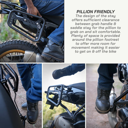 ViaTerra SADDLEBAG RACK For Royal Enfield Himalayan 450