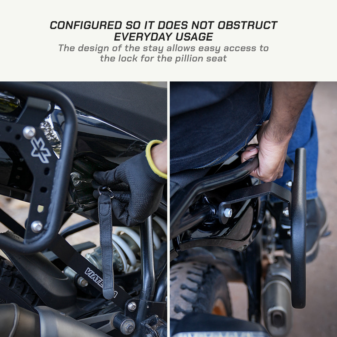ViaTerra SADDLEBAG RACK For Royal Enfield Himalayan 450
