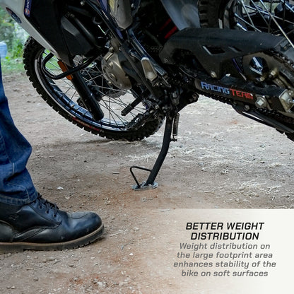 ViaTerra Sidestand Shoe For Hero XPulse 210 (Silver)