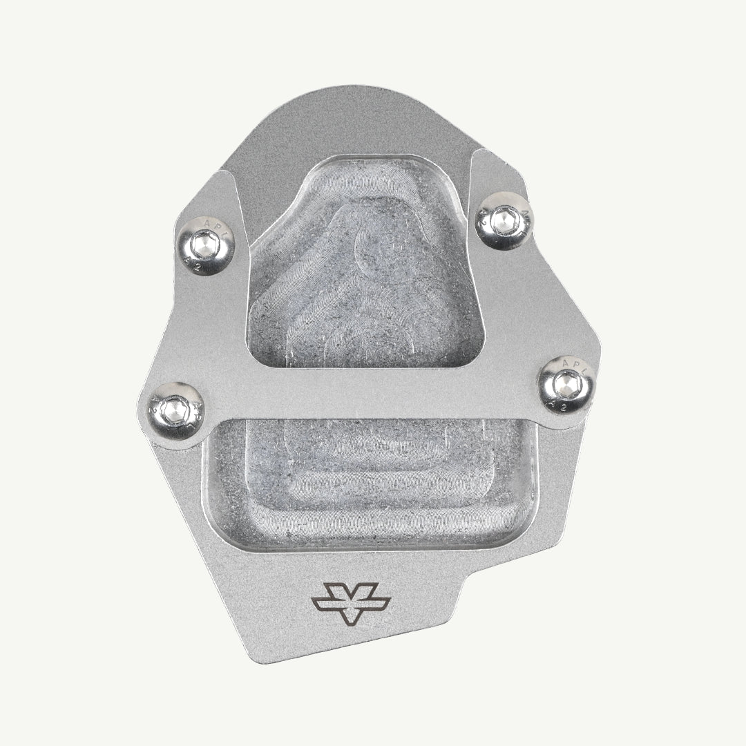 ViaTerra Sidestand Shoe For Hero XPulse 210 (Silver)