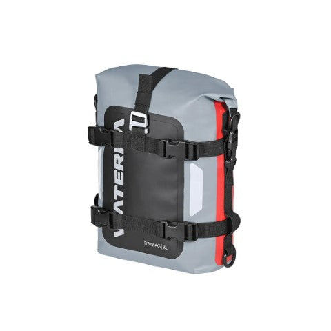 ViaTerra DryBag 8L 100% Waterproof Motorcycle Tailbag/ Rear rack bag (Universal with versatile mounting)