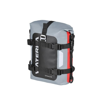 ViaTerra DryBag 8L 100% Waterproof Motorcycle Tailbag/ Rear rack bag (Universal with versatile mounting)