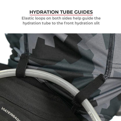 Viaterra 2nd Skin Balaclava - Motorcycle Helmet Liner - Star Print