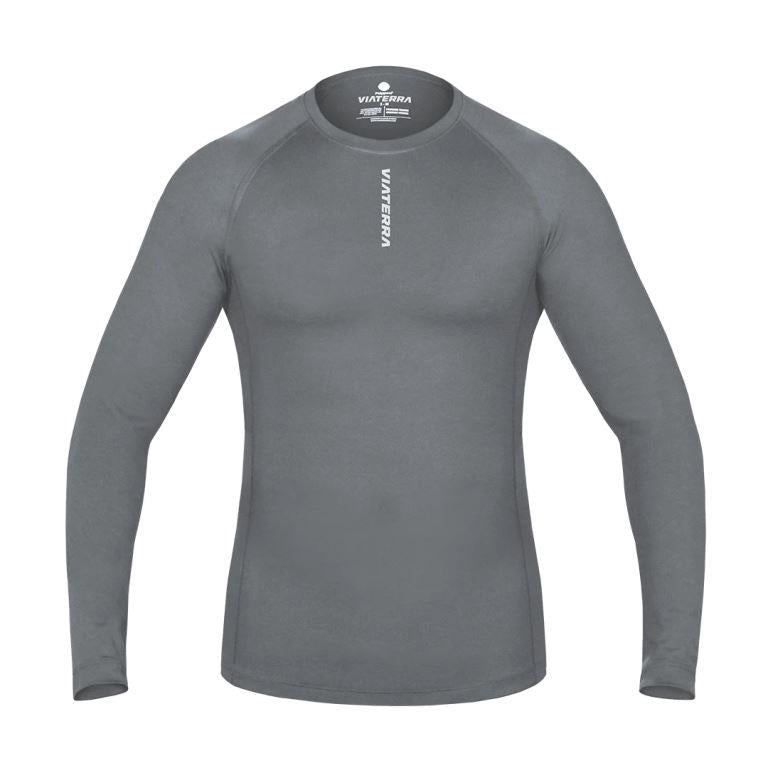 Viaterra 2nd Skin Base Layer - Top - Grey