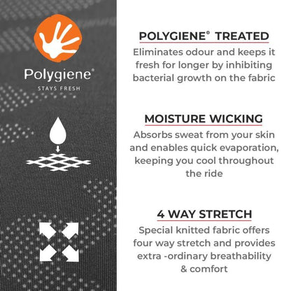 Viaterra 2nd Skin Base Layer - Top - Grey Camo