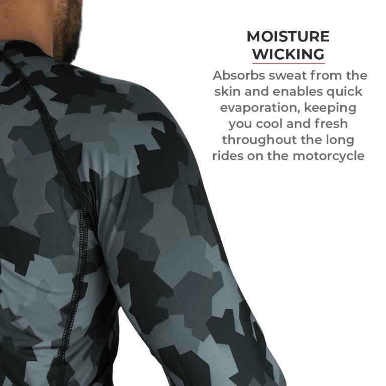 Viaterra 2nd Skin Base Layer - Top - Star Print