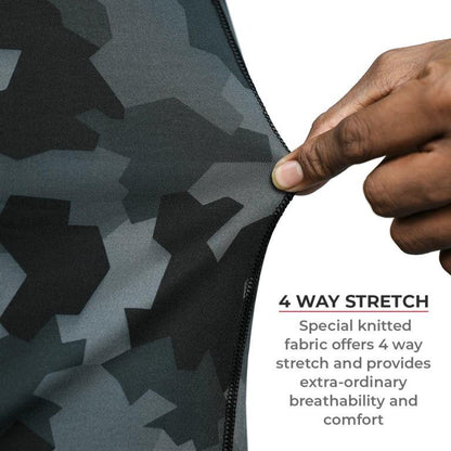 Viaterra 2nd Skin Base Layer - Top - Star Print