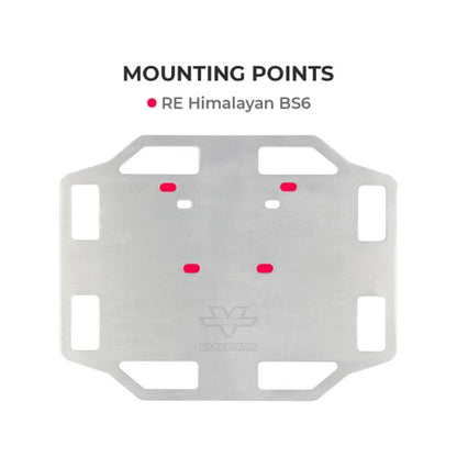 Viaterra Aluminium Rear Rack - Royal Enfield Himalayan Bs6 411 (2021-23)