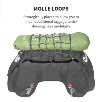 Viaterra Claw 72 L Tail Bag 100% Waterproof