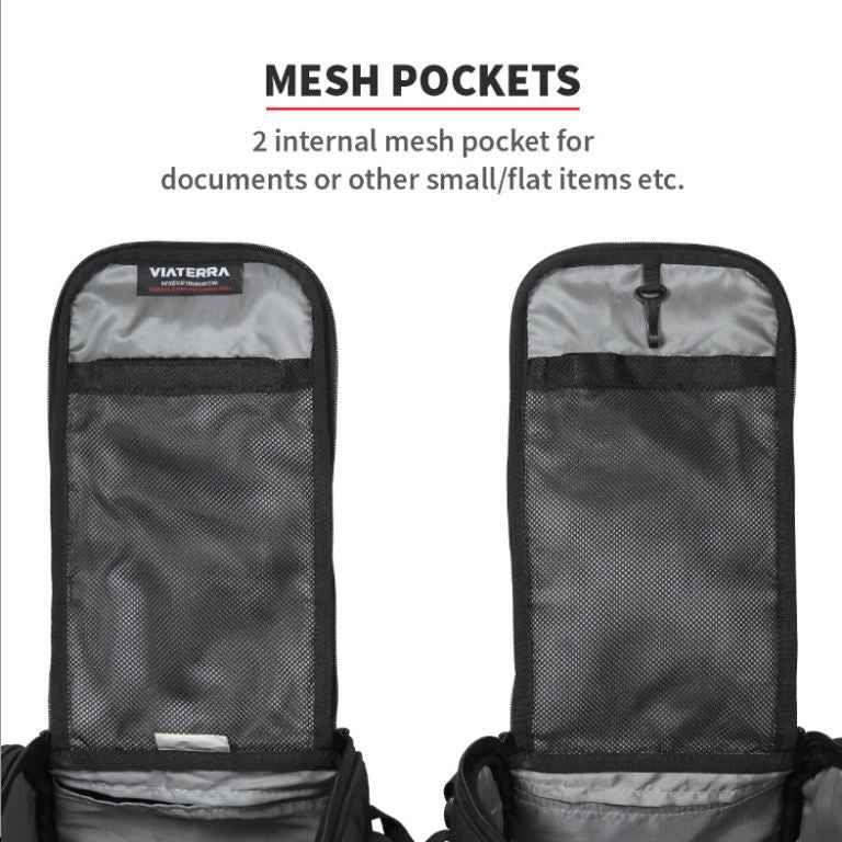 Viaterra Condor 2UP 64L Saddle Bag