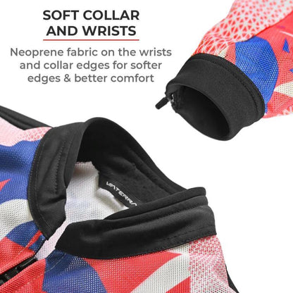 Viaterra Corbett Custom Color - Off Road Trail Riding Jacket - Red Blue