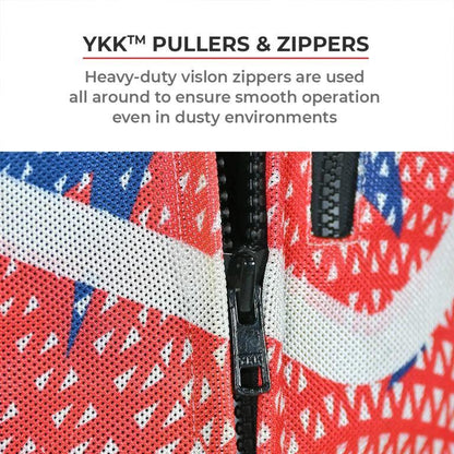 Viaterra Corbett Custom Color - Off Road Trail Riding Jacket - Red Blue