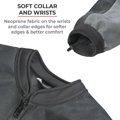 Viaterra Corbett Monochrome - Off Road Trail Riding Jacket - Dark Grey