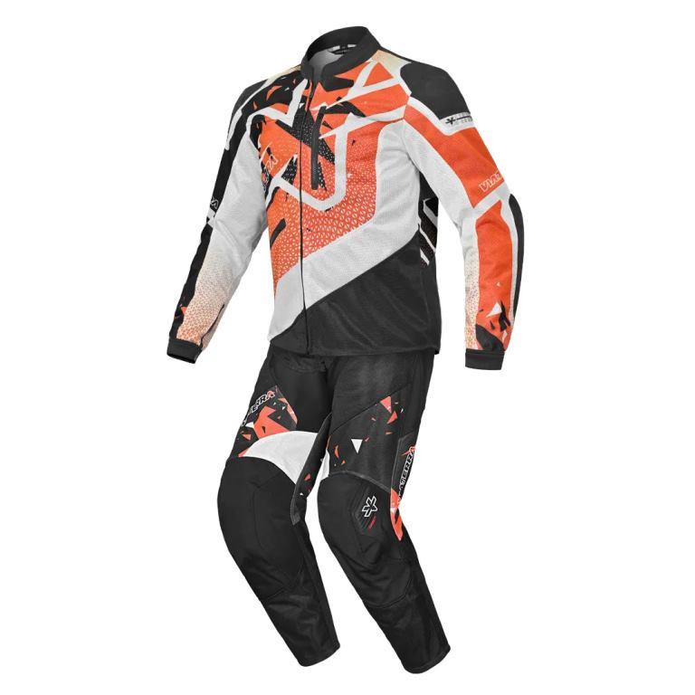 Viaterra Corbett Off-Road Suit - Black Orange