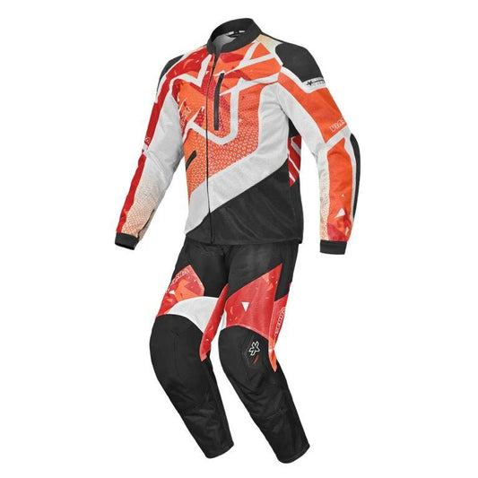 Viaterra Corbett Off-Road Suit - Orange Red