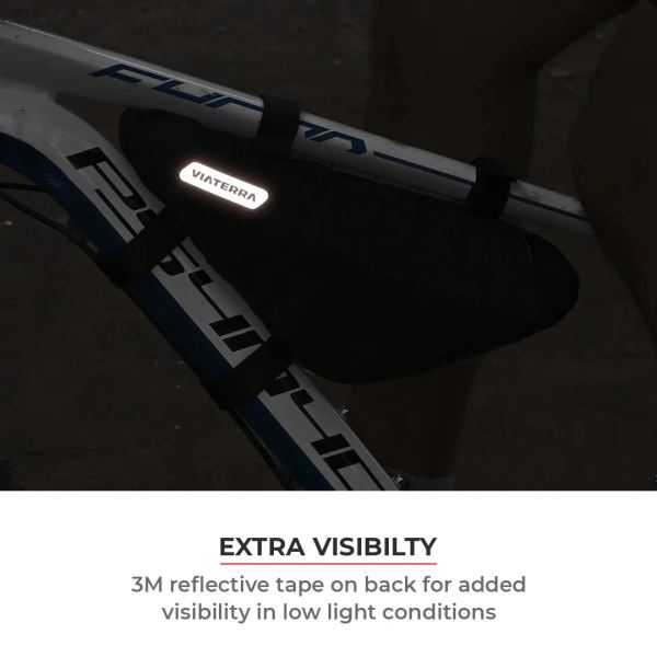 Viaterra-Cycling Frame Bag (Grey)