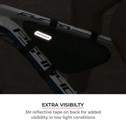 Viaterra-Cycling Frame Bag (Grey)