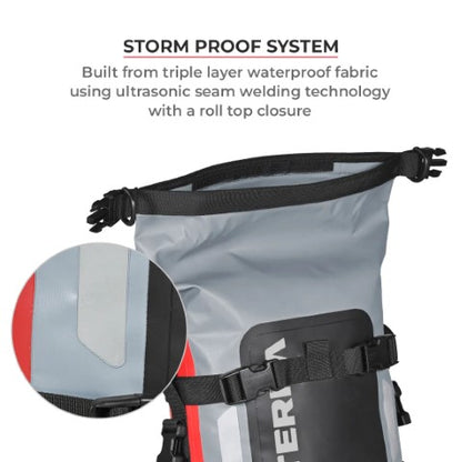 Viaterra Dry Bag 8L - 100% Waterproof Motorcycle Bag
