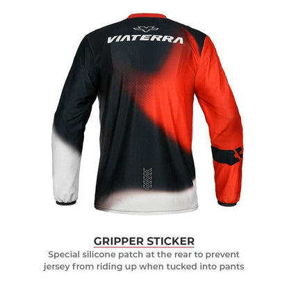 Viaterra Dirt Jersey (Flow) - Red