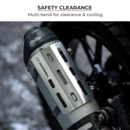 Viaterra End Can Heat Shield Silver